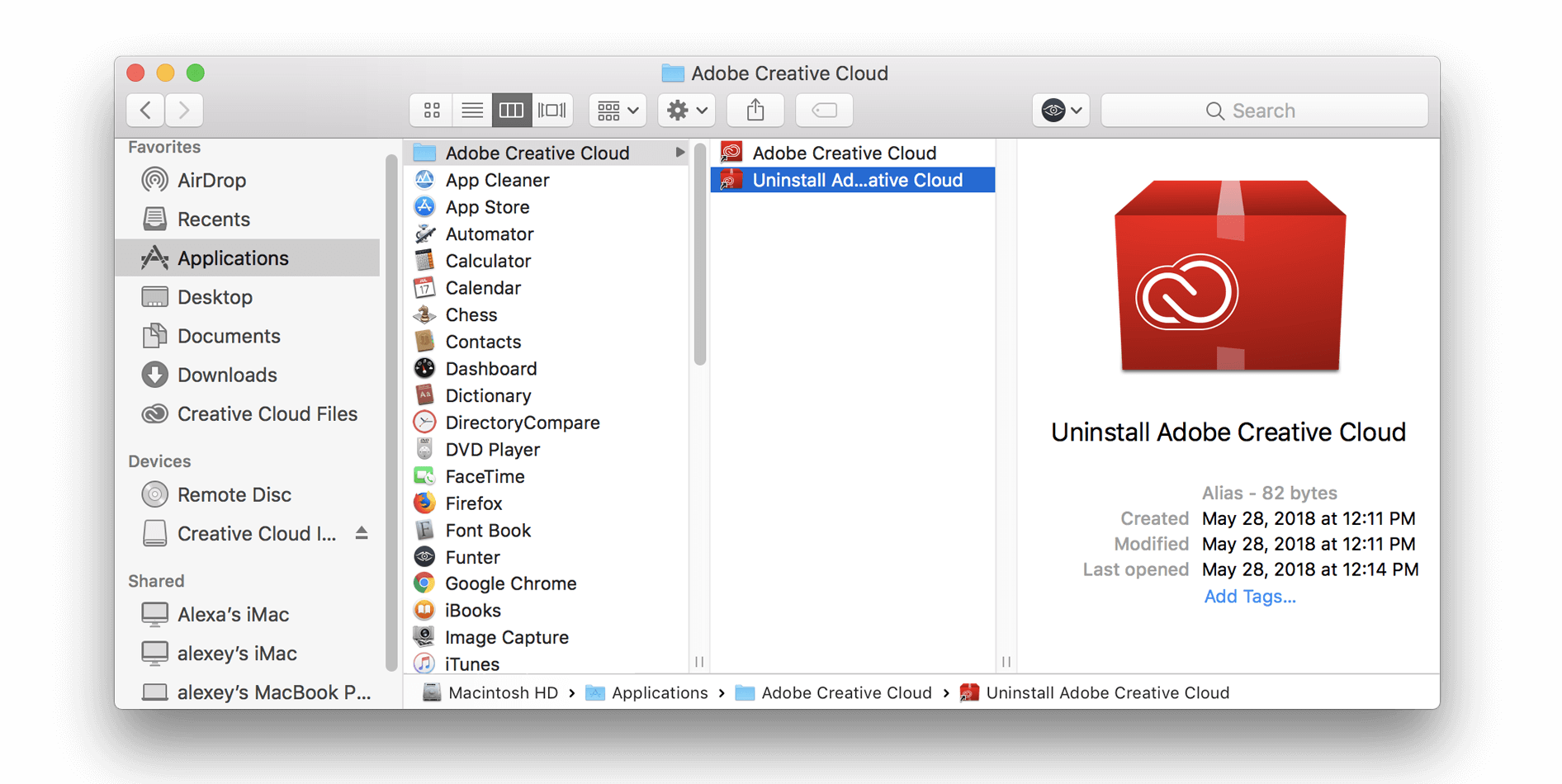 adobe cloud apps for mac